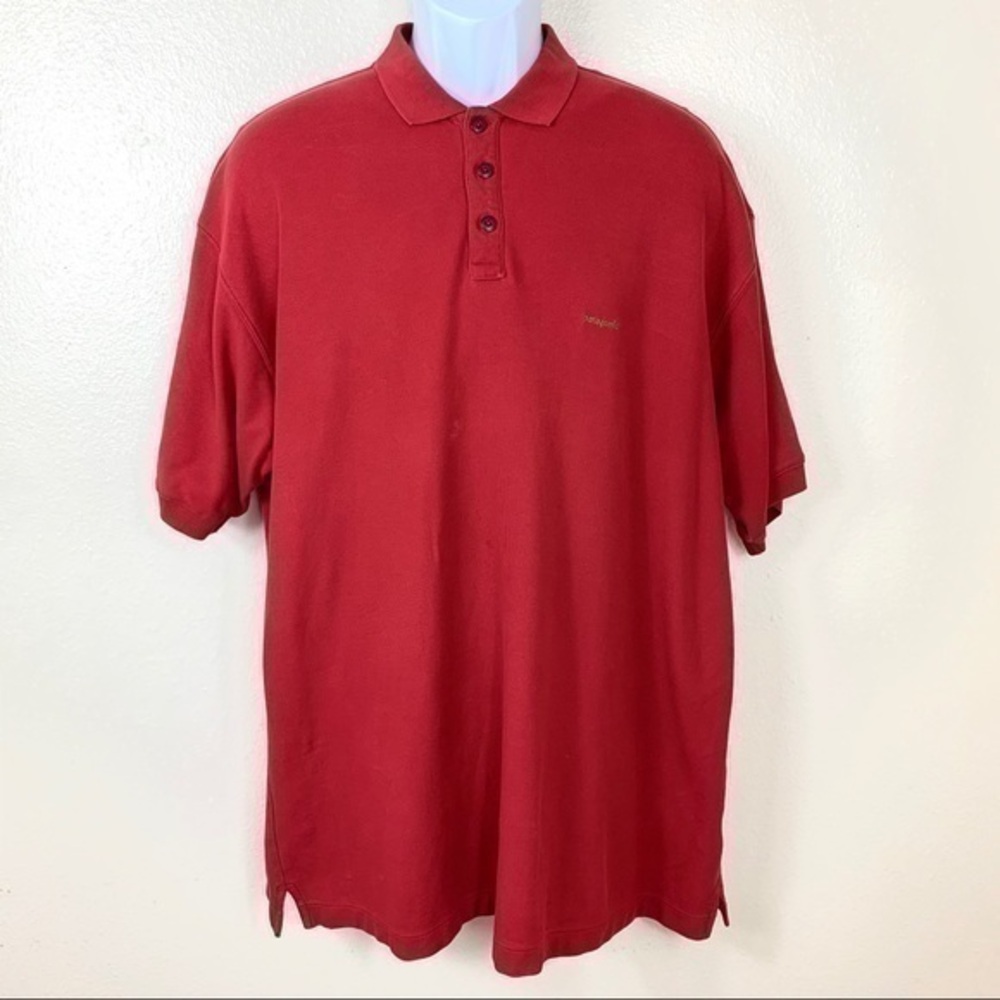 Patagonia men's Polo Shirt Red Size L